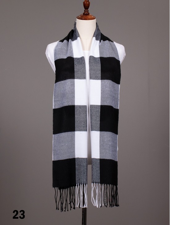 Fashion Plaid Premium Scarf